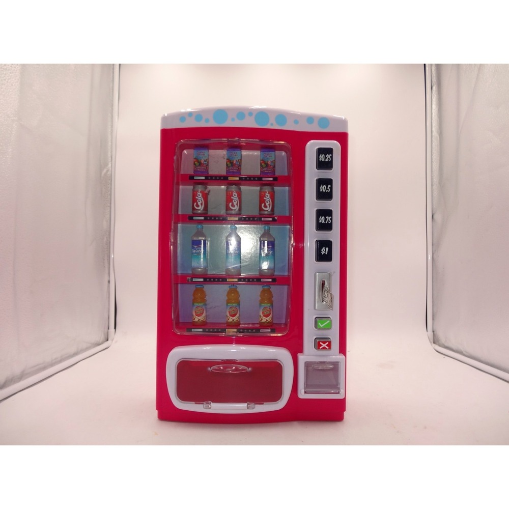 My Life as Doll Pink‎ Vending Machine 18" Dolls Juice Soda